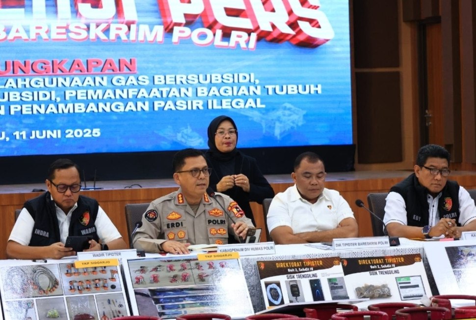 Bareskrim Tetapkan 8 Orang Tersangka Kasus Elpiji Oplosan di Sidoarjo
