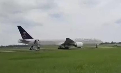 Pesawat Saudi Airlines Tujuan Jakarta Diancam Bom, Mendarat Darurat di Kualanamu