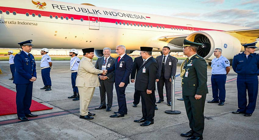 Hadiri KTT BRICS di Rio de Janeiro, Prabowo Disambut Upacara Kehormatan Militer hingga Diaspora