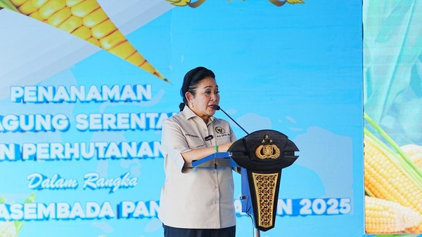 Titiek Soeharto Apresiasi Polri Gaspol Tanam Jagung Demi Wujudkan Swasembada Pangan