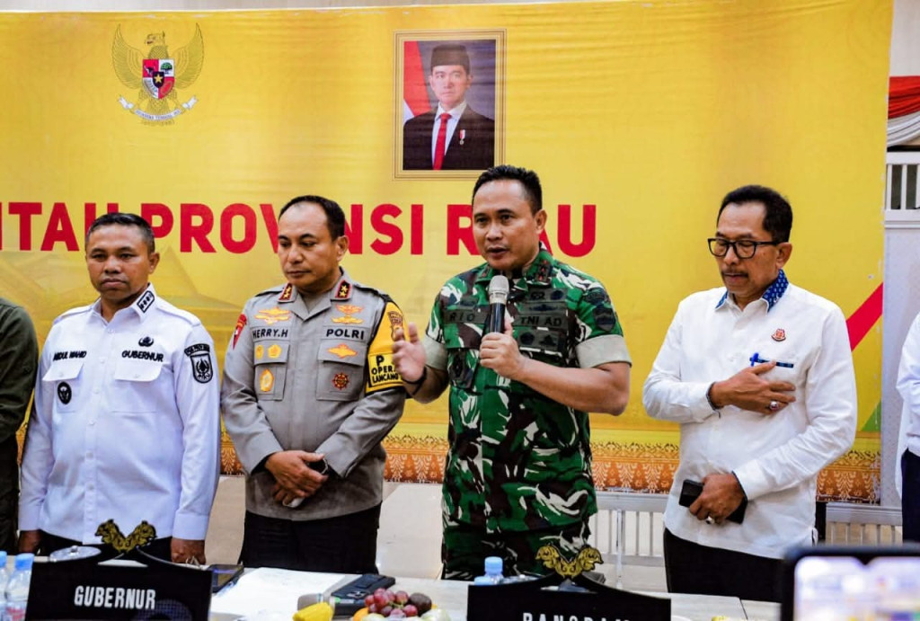 Kodam I/BB Kerahkan 920 Prajurit Penanganan Karhutla di Riau