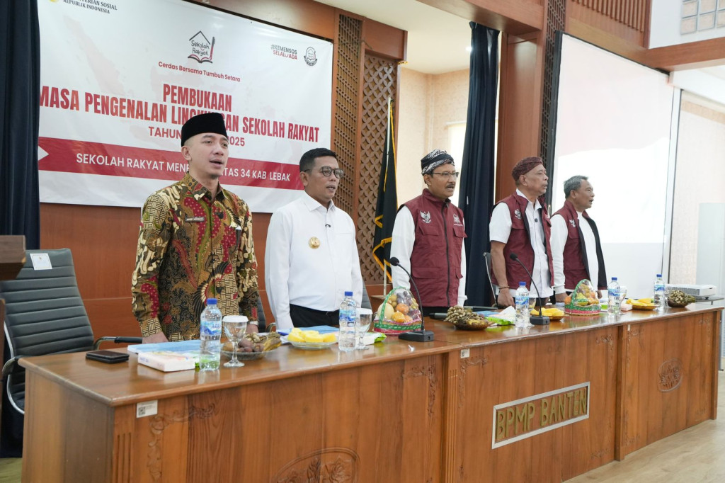 Pembukaan Sekolah Rakyat Lebak Menandai Dimulainya MPLS di 37 Titik Tambahan Sekolah Rakyat