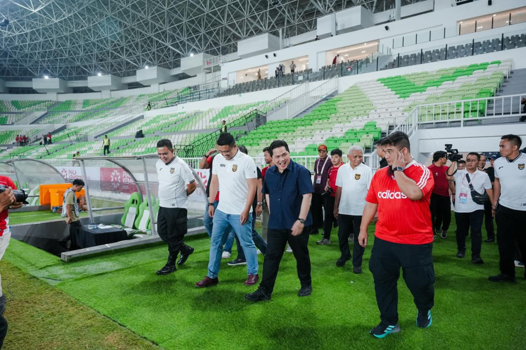 Penonton Piala Kemerdekaan Capai 12 Ribu, Erick Thohir Sebut Peluang Timnas Senior Tanding di Sumut