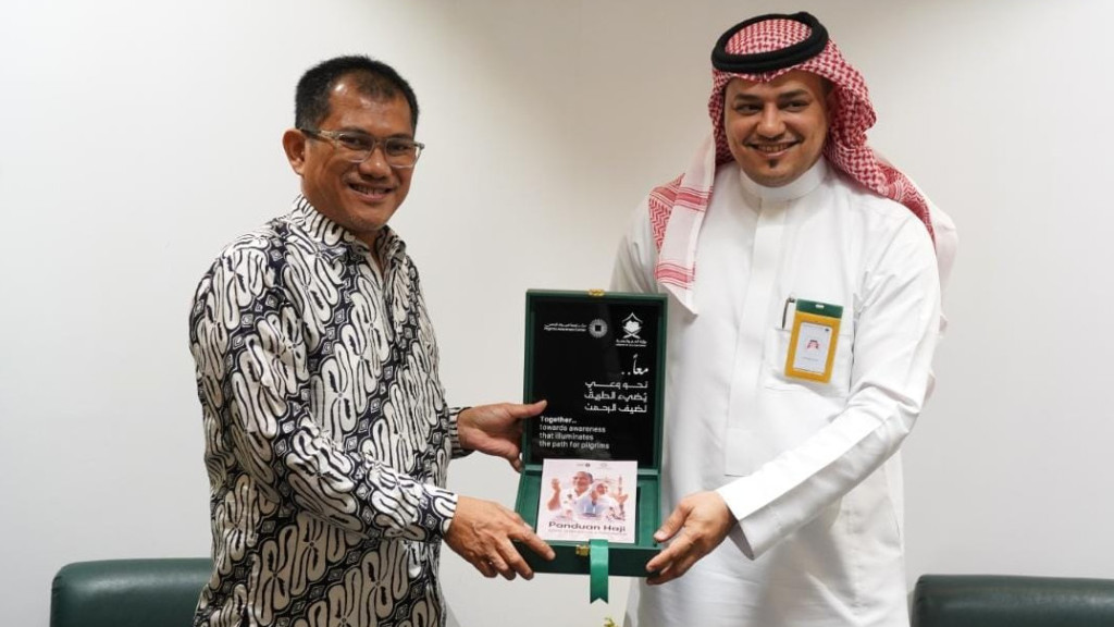 Bahas Edukasi Layanan Informasi Haji 2025, Kemenag Bertemu Pusat Edukasi Jemaah Kemenhaj