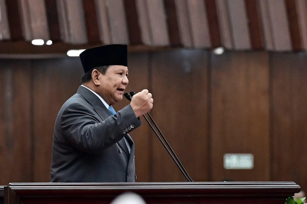 Perdana Pidato Sidang Tahunan MPR, Prabowo Apresiasi Presiden Pendahulunya