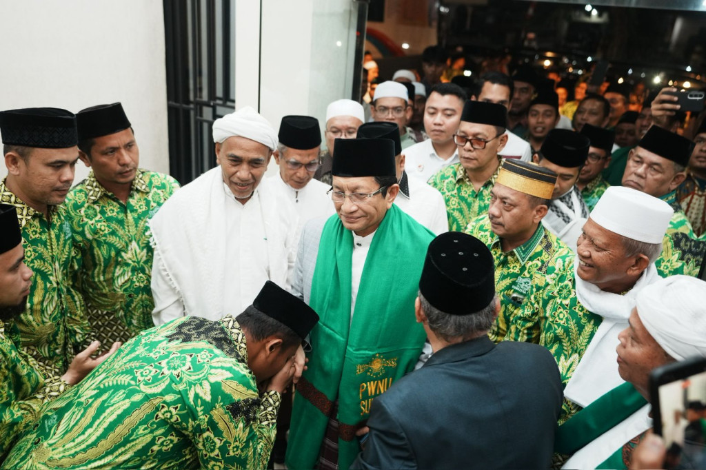 Menag Nasaruddin Umar Ajak PWNU Sumut Perkuat Spritualitas Umat