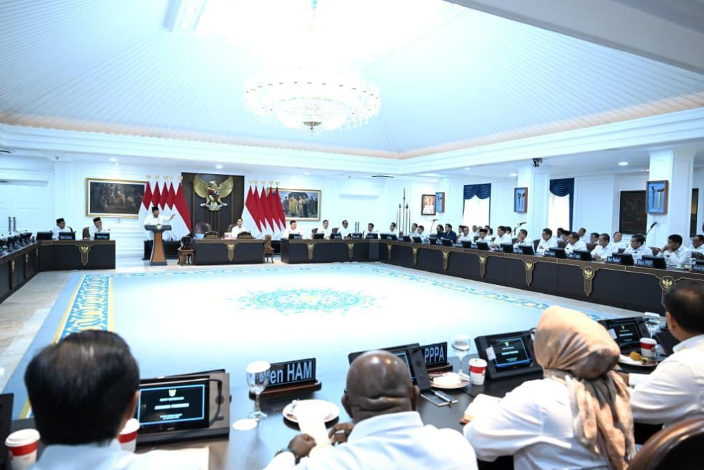 Ditengah Aksi Demonstrasi, Presiden Prabowo Instruksikan Jajaran Perkuat Stabilitas Nasional