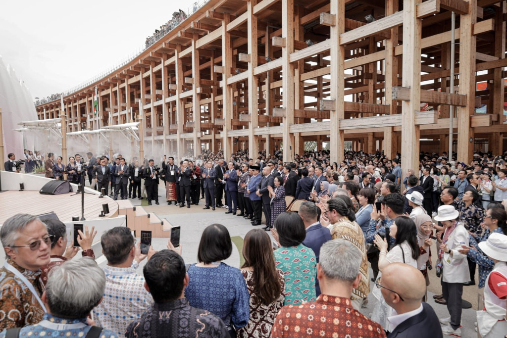 Presiden Prabowo Tinjau Paviliun Indonesia di World Expo 2025 Osaka, Catatkan Investasi USD 23,8 Miliar