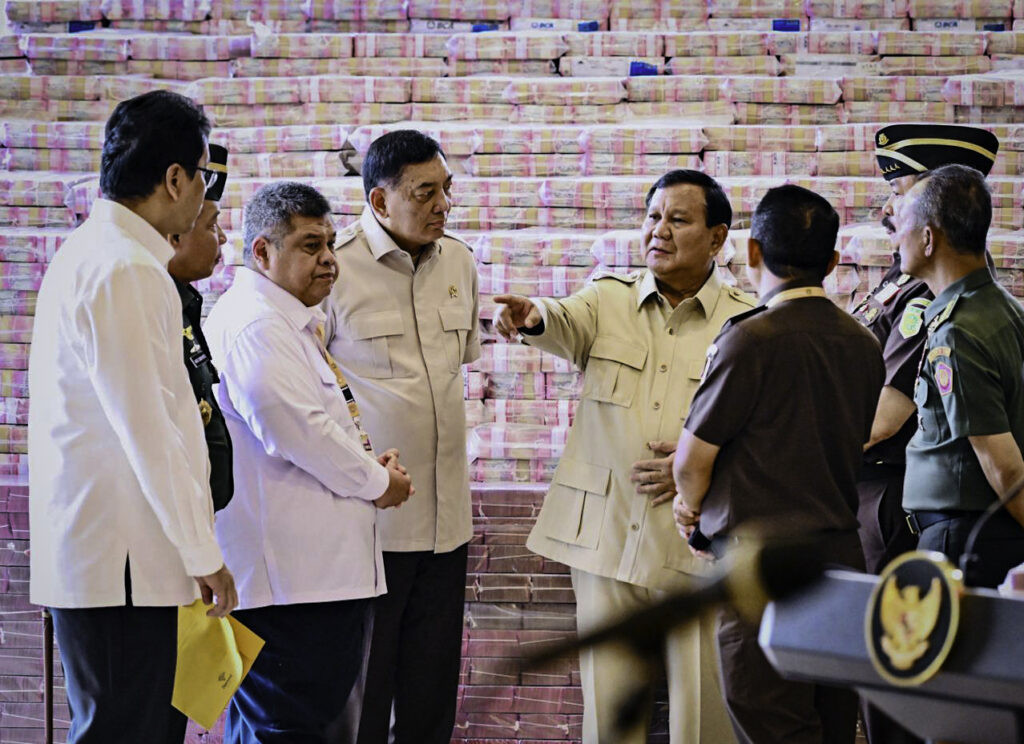 Korupsi Ekspor CPO Wilmar - Musim Mas - Permata Hijau Capai Rp17 Triliun, Prabowo Saksikan Penyerahan Uang Pengganti