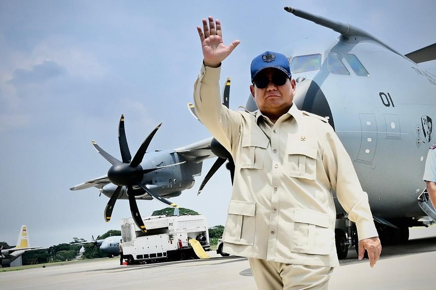 Perkuat Kekuatan Angkatan Udara Indonesia, Presiden Prabowo Serahkan Airbus A400M