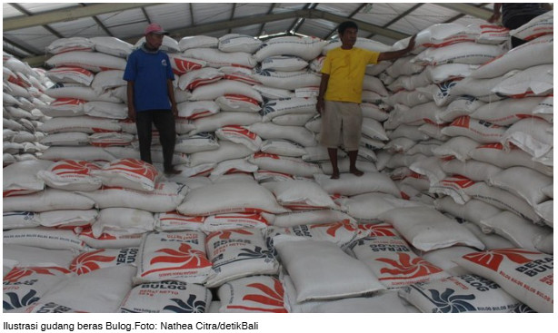 Stok Beras Nasional 3,8 Juta Ton, Bulog Jamin Aman hingga Natal dan Tahun Baru