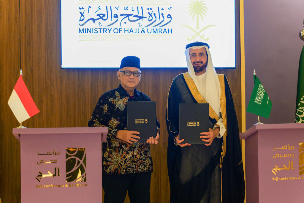 Kemenhaj - Kerajaan Arab Saudi Teken MoU Haji 2026, Kuota Indonesia 221.000 Jamaah