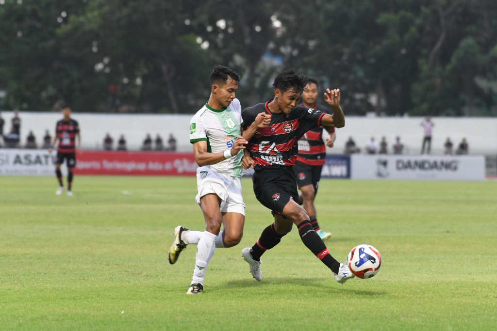 10 Pemain Tahan Imbang Persekat 1-1, PSMS Jaga Asa Persaingan Grup Barat