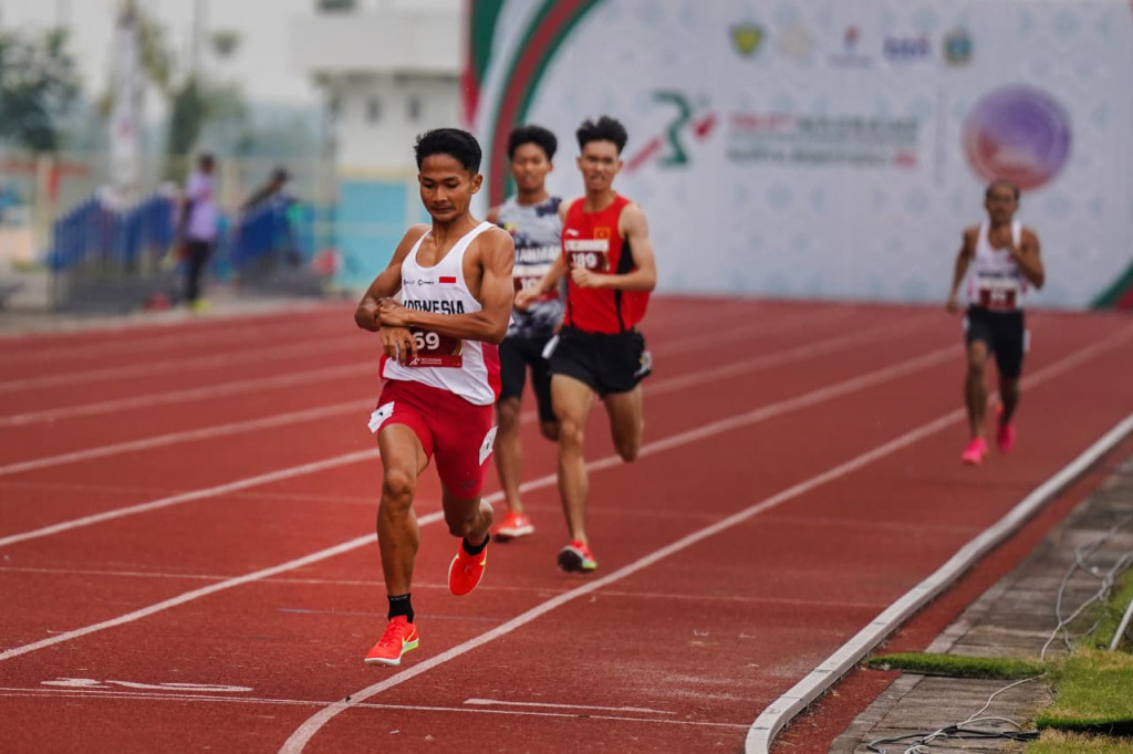 Yap Hapizudin Sumbang Emas Perdana Indonesia di SEA U18 and U20 Athletics Championships