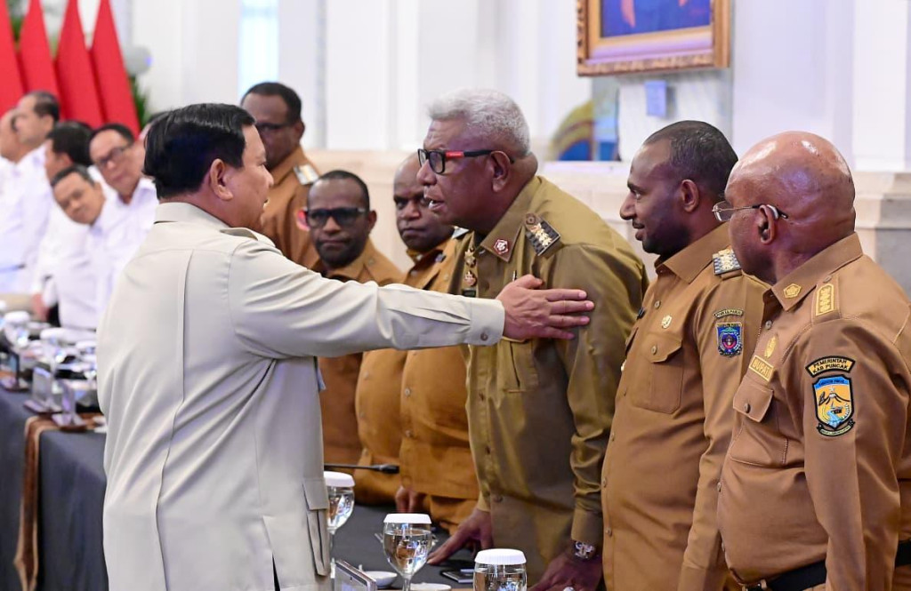 Dorong Papua Swasembada Pangan, Prabowo Tekankan Percepatan Pembangunan di Bumi Cendrawasih