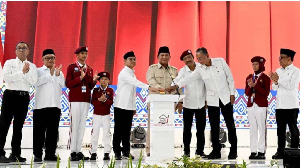 Resmikan 166 Sekolah Rakyat, Presiden Prabowo Sebut Komitmen Pemerintah Perluas Pendidikan