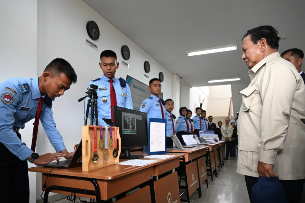 Resmikan SMA Taruna Nusantara, Presiden Prabowo Dorong Perkuat IPTEK