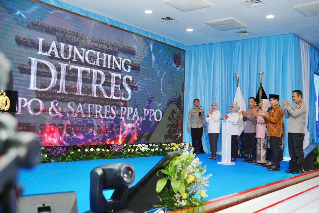 11 Polda dan 22 Polres se-Indonesia Resmi Beroperasi Direktorat PPA-PPO