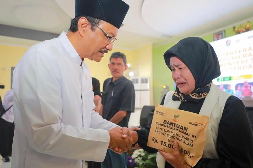 365 Keluarga Korban Bencana di Sumut Terima Santunan dari Kemensos