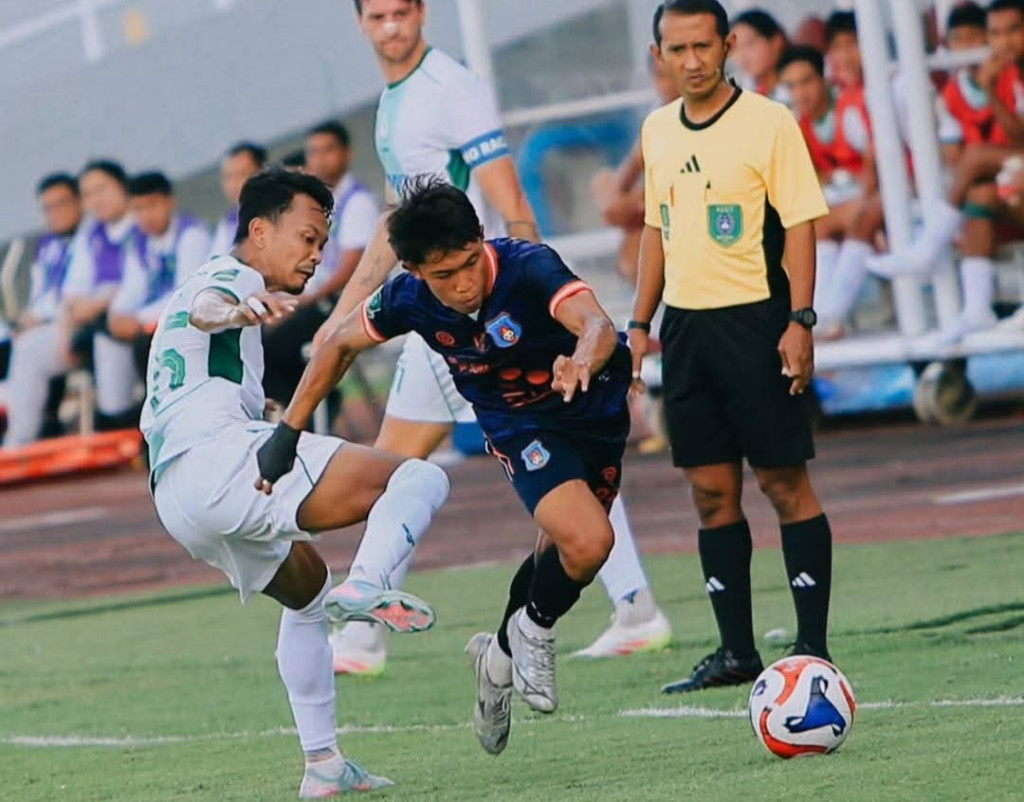 Laga Sengit PSMS VS Sumsel United di Stadion Utama Sumut, Duel Penentuan di Kandang - Buka Asa ke Papan Atas