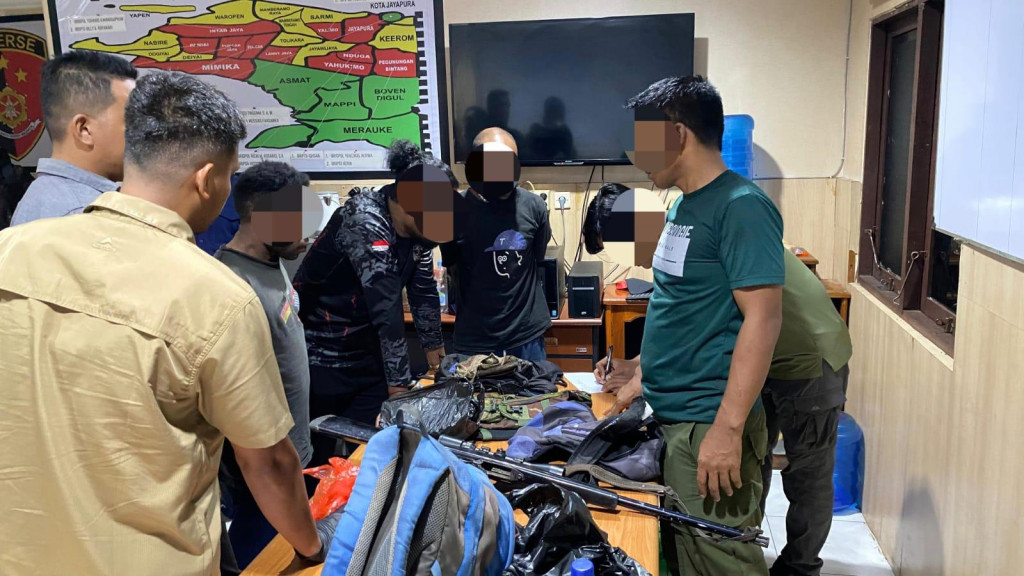 Jaringan Pemasok Senjata Api dan Amunisi ke KKB di Yalimo dan Yahukimo Ditangkap