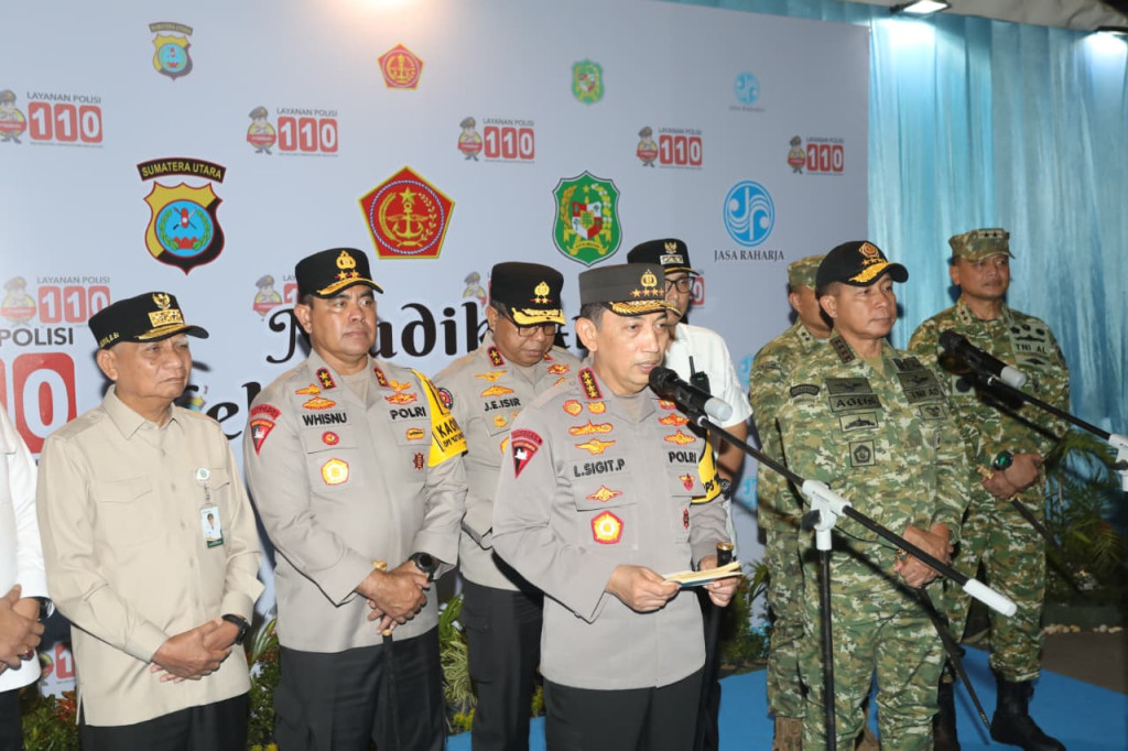 Pantau Kamtibmas Nasional dari Medan, Kapolri Pastikan Arus Mudik 2026 Kondusif