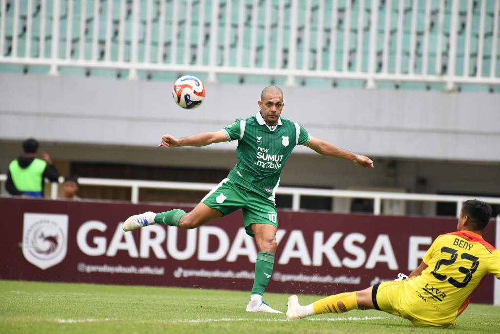 PSMS Keok Lagi, Unggul Pemain Gagal Kalahkan Garudayaksa