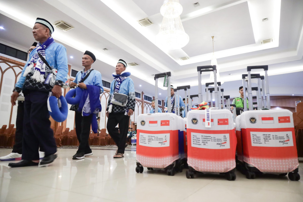 391 Jemaah Haji Kloter Pertama Berangkat, Penyelenggaraan Haji 2026 Dimulai