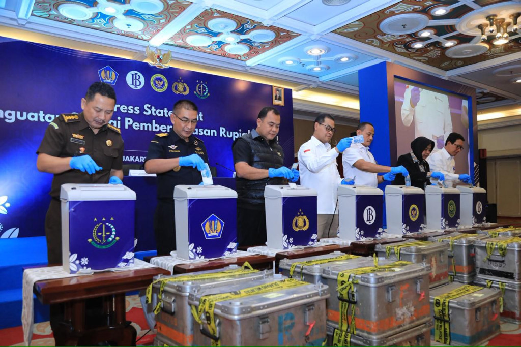 466.535 Lembar Uang Palsu Dimusnahkan, Rupiah Sulit Dipalsukan tapi Banyak Kasus