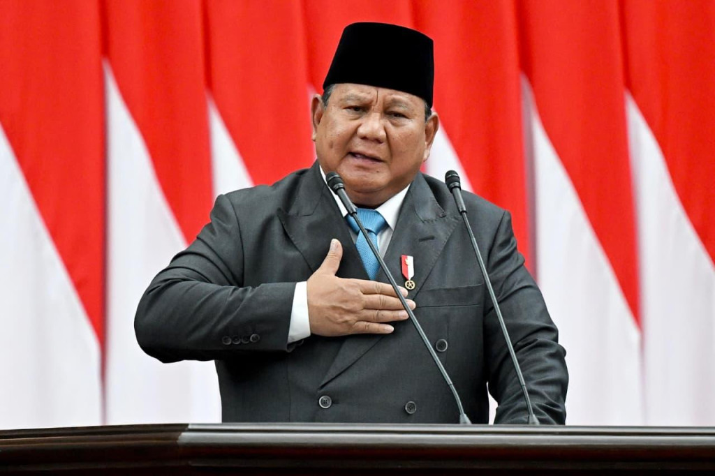 Presiden Prabowo Tegaskan Komitmen Jalankan Amanat UUD 1945