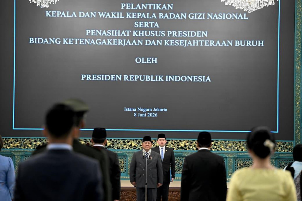 Prabowo Lantik Nanik S Deyang sebagai Kepala BGN dan Said Iqbal jadi Penasihat Khusus Ketenegakerjaan Buruh