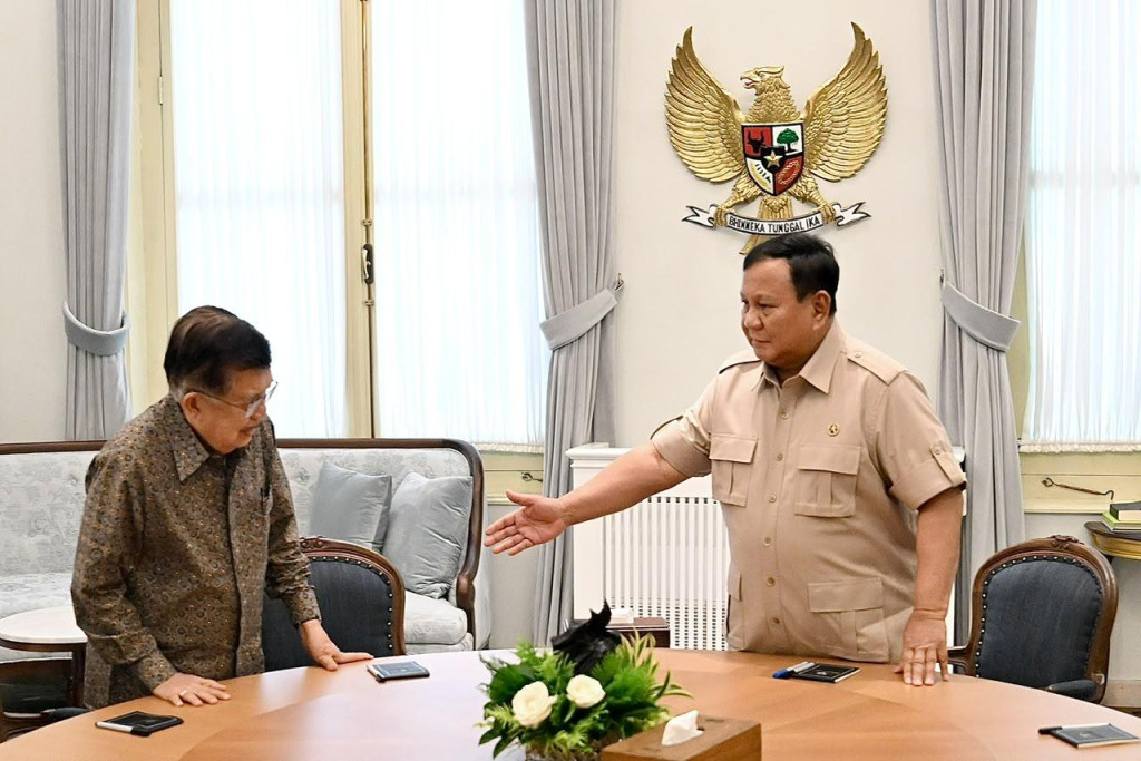 Bertemu Jusuf Kalla, Prabowo Setujui Rp70 Triliun untuk Energi Hijau