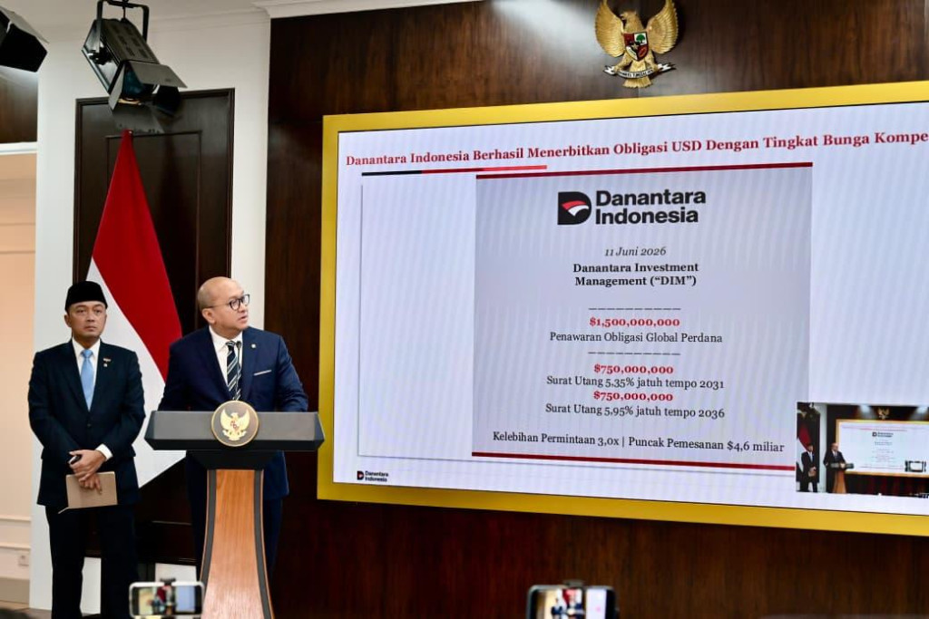 Pemerintah Klaim Obligasi Global Perdana Danantara Capai 4,6 Miliar Dolar