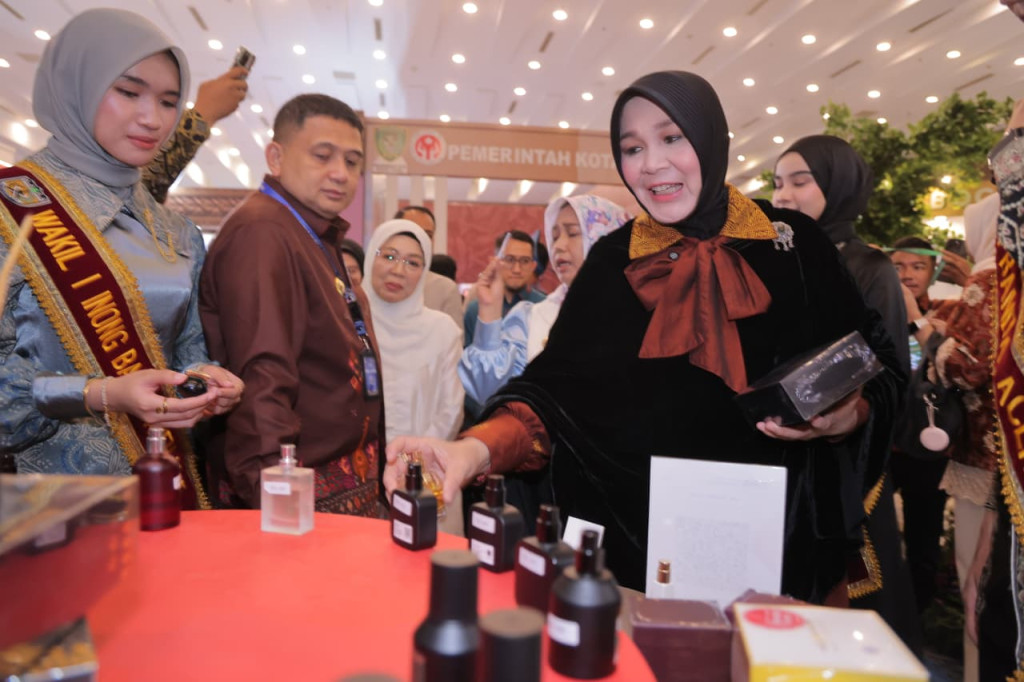 Stan UMKM Banda Aceh Jadi Serbuan di APEKSI 2026 di Medan, Wali Kota Berharap Tercipta Solusi Berkelanjutan