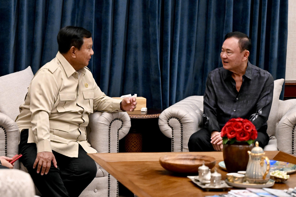 Prabowo Terima Kunjungan Eks PM Thailand Thaksin Shinawatra, Bahas Dinamika Kawasan hingga Isu Global