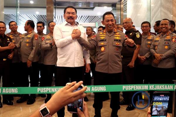 Polri-Kejagung Tegaskan Perkuat Sinergitas, Rencanakan Pertukaran Pendidikan